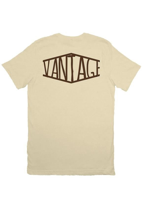 Wooden Vantage Tee - Cream – Vantage Streetwear